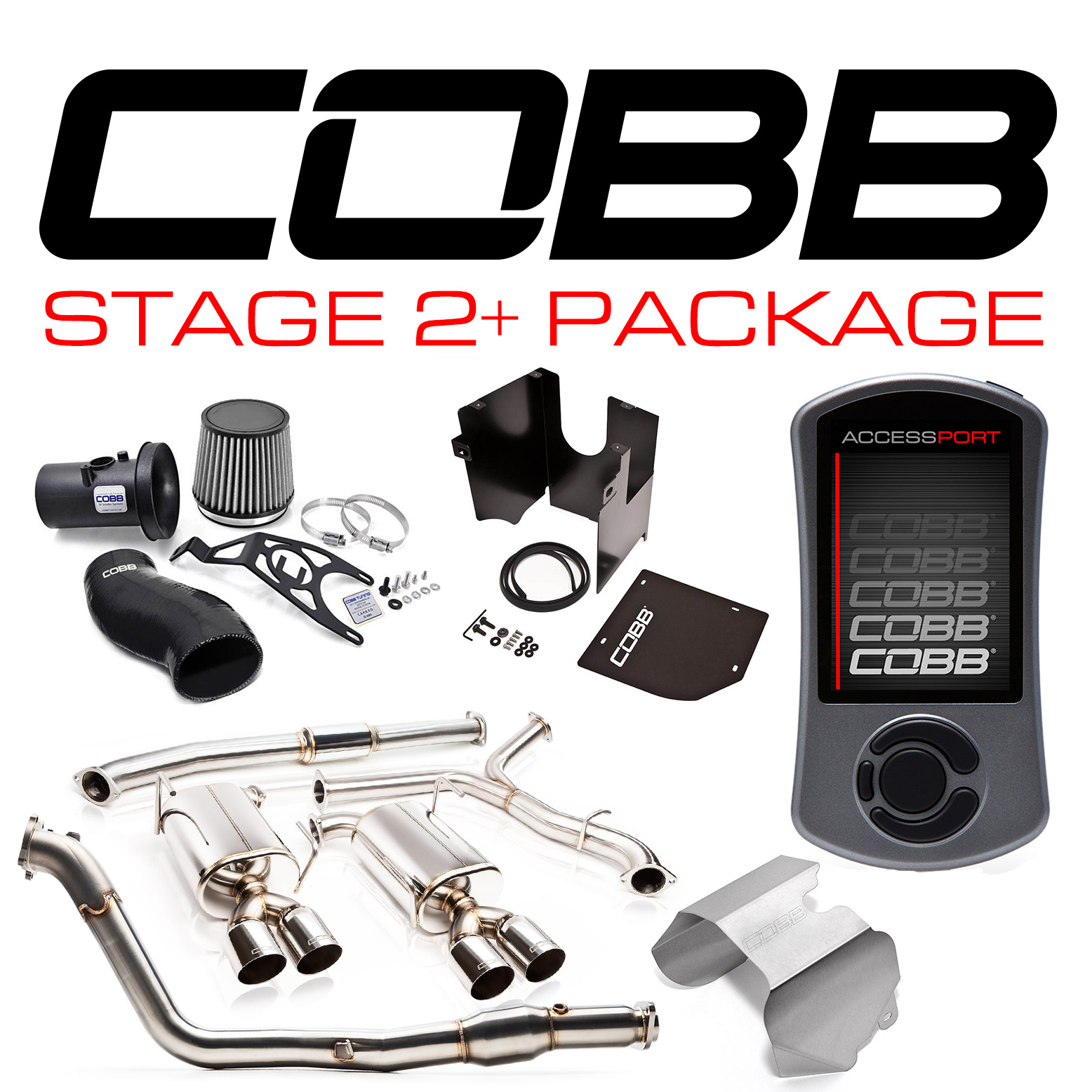 COBB Stage 2+ Power Package WRX Sedan 2011-2014 w/ CUSTOM TUNE